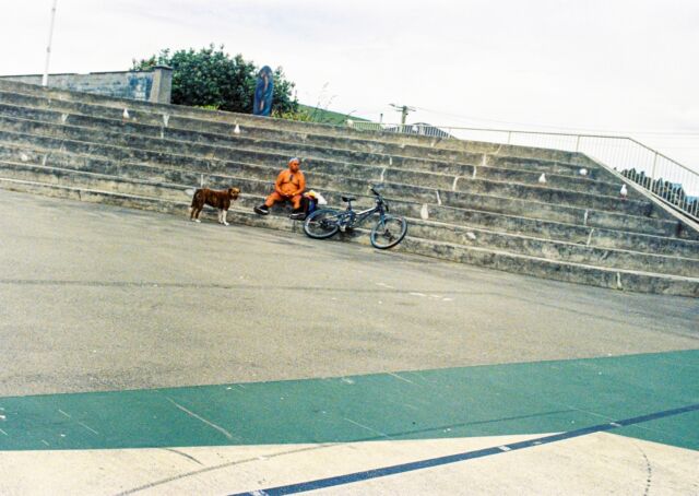 snap in nz金を引き出すサンタ#snap #film #nz #streetsnap #portra400