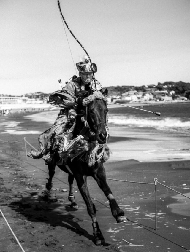流鏑馬260314#流鏑馬 #鎌倉 #monchrome #snap #kamakura