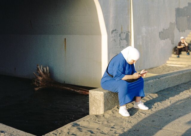 海辺の人ら#film #snap #seaside #kodakgold200